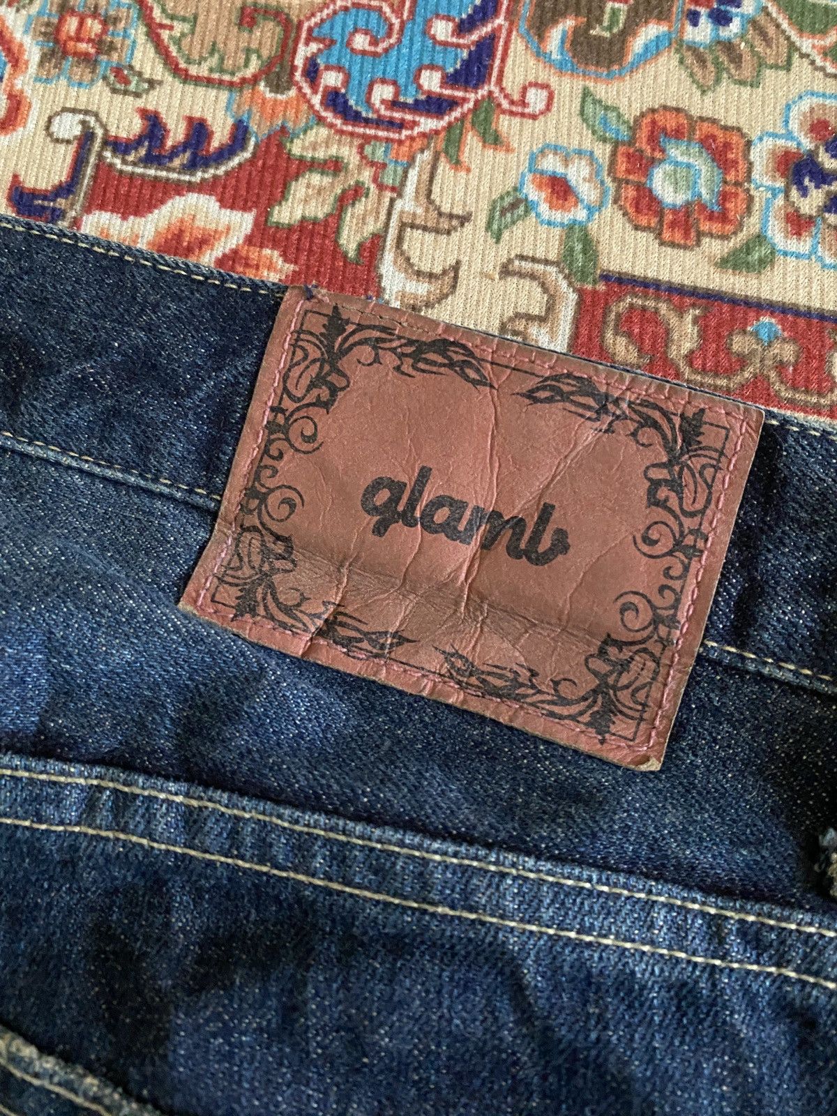 Japanese Brand Japanese Brand Glamb Japan Distressed Denim Size US 31 - 17 Thumbnail