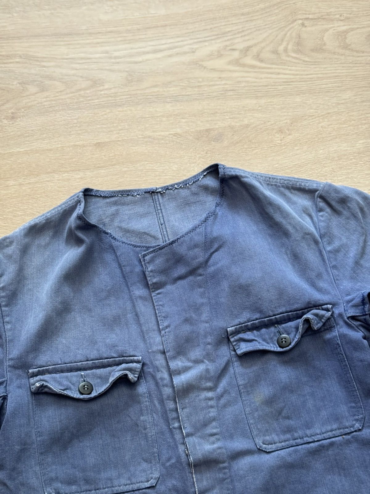 Le Laboureur Vintage 70-80’s European Le Laboureur French Work T-Shirt Size XL / US 12-14 / IT 48-50 - 2 Thumbnail