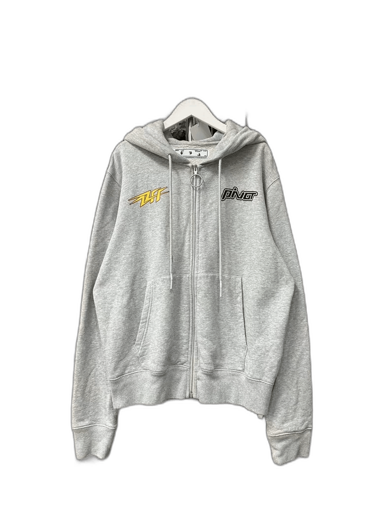Off-White Off-White Zip Hoodie Jacket Size US M / EU 48-50 / 2 - 1 Thumbnail