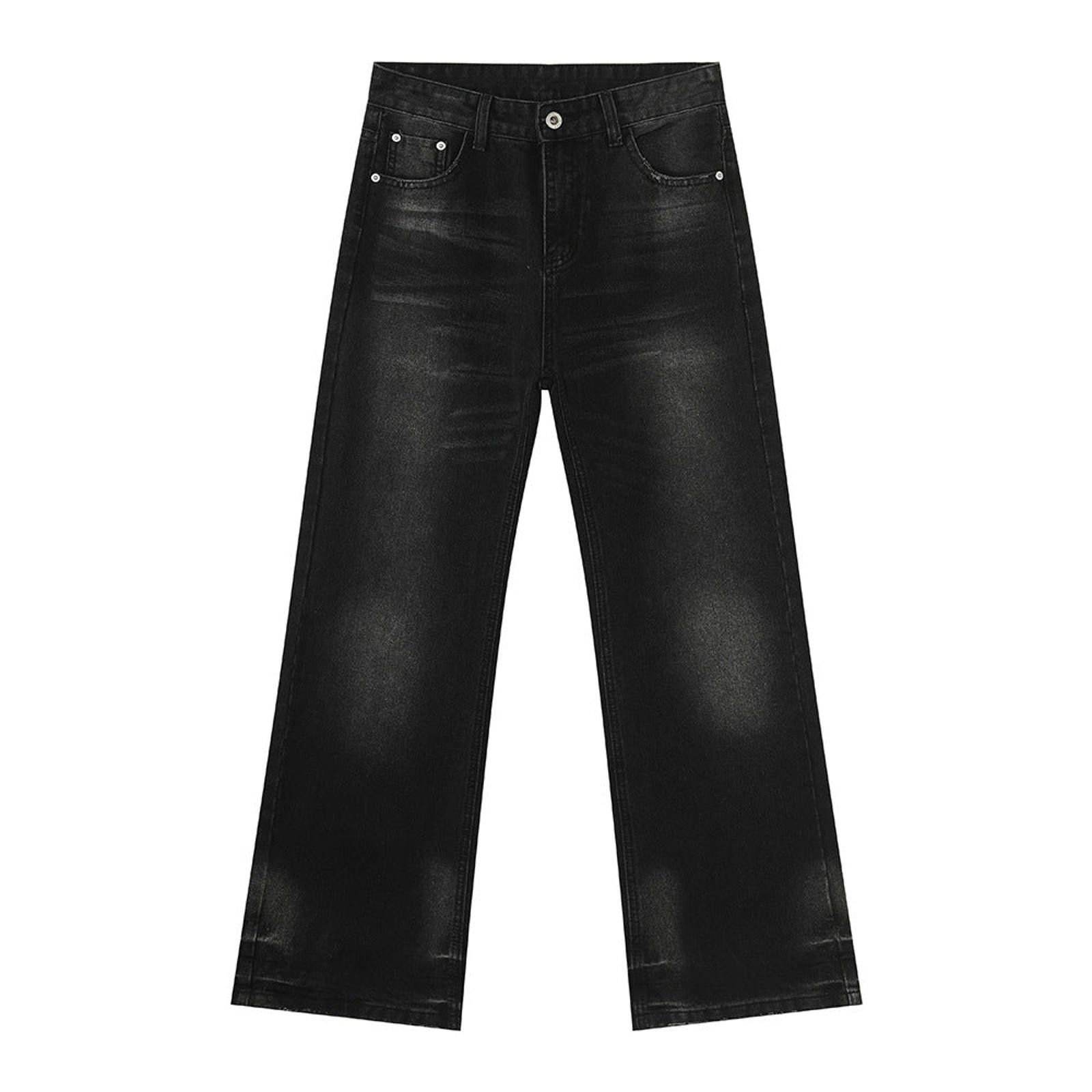 Vintage Light Blue Wide Leg Denim Jeans, Relaxed Fit Jeans Size US 32 / EU 48 - 6 Thumbnail