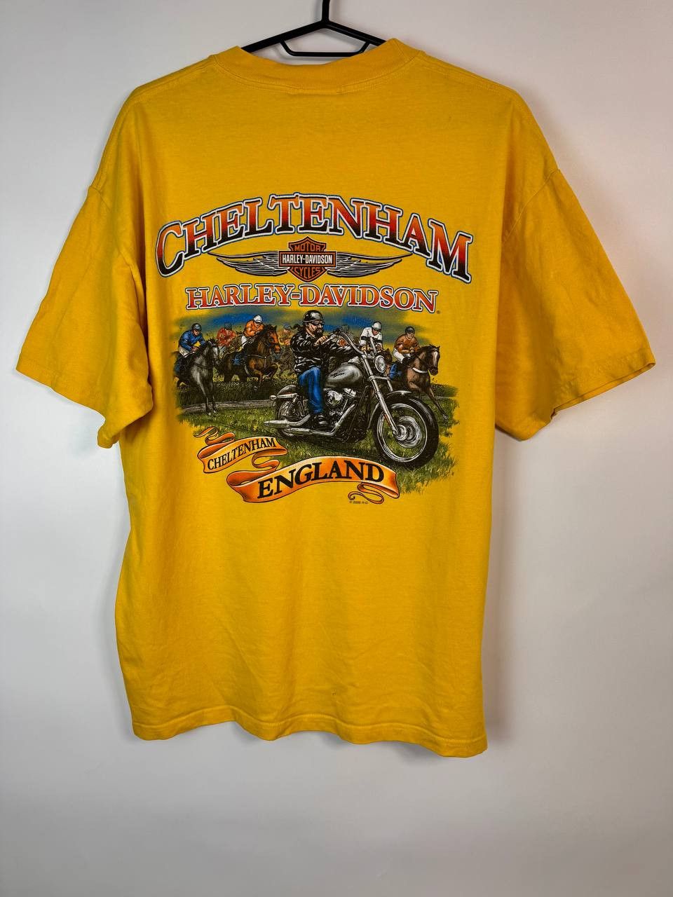 Harley Davidson × Vintage Vintage 2008 Harley Davidson racing moto t-shirt Size US L / EU 52-54 / 3 - 5 Thumbnail