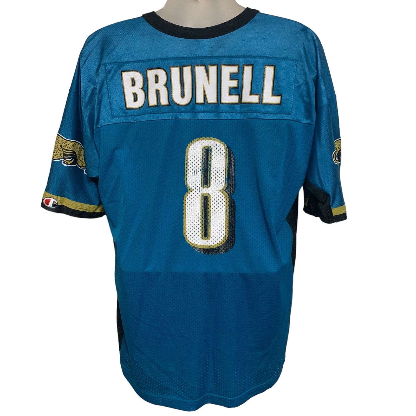 Champion Vintage Champion Mark Brunell #8 Jaguars Mens Size 48 (L) Size US L / EU 52-54 / 3 - 1 Thumbnail