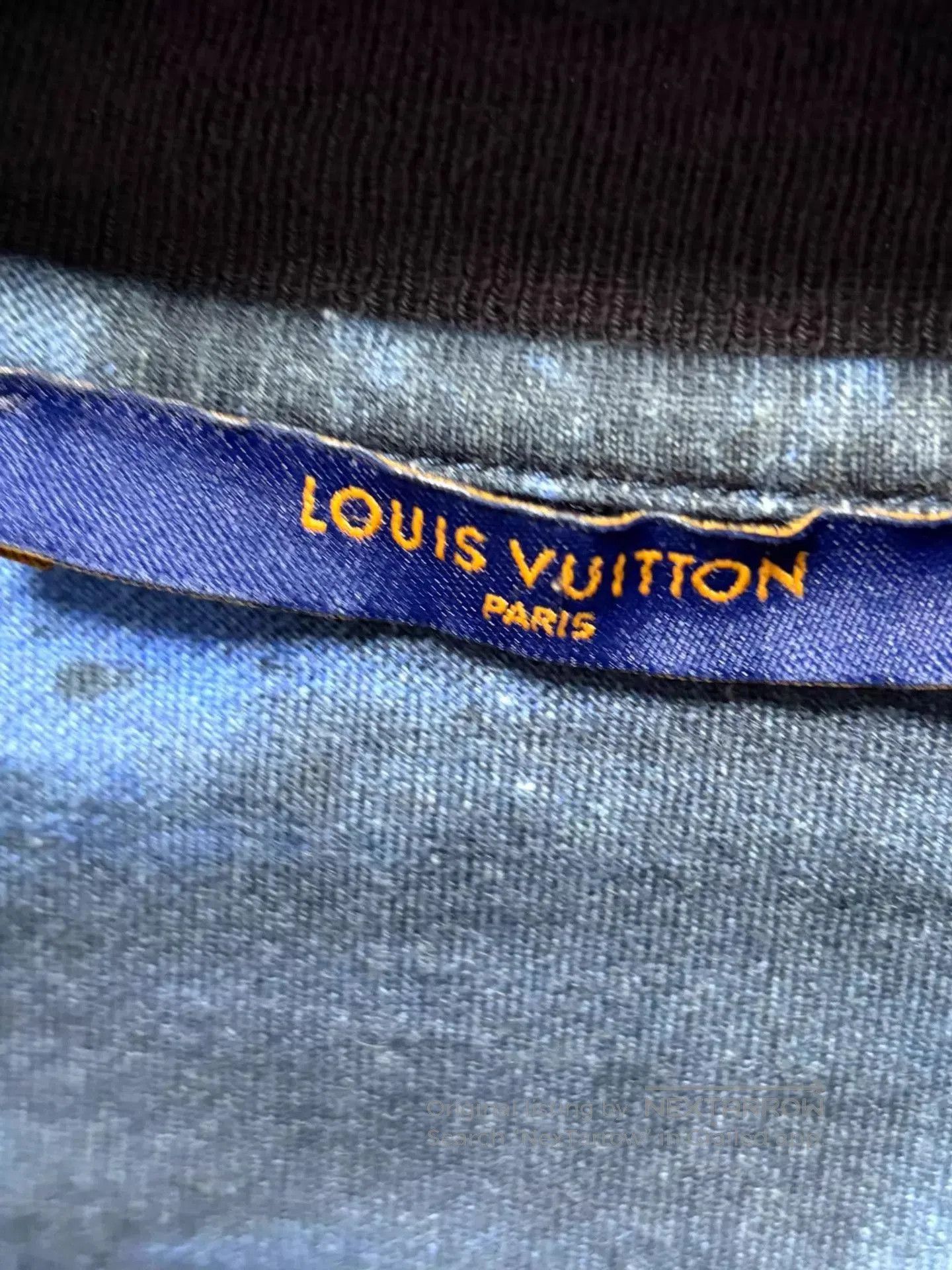 Louis Vuitton Blue Abstract Print Short Sleeve Shirt XL. Size US XL / EU 56 / 4 - 3 Thumbnail