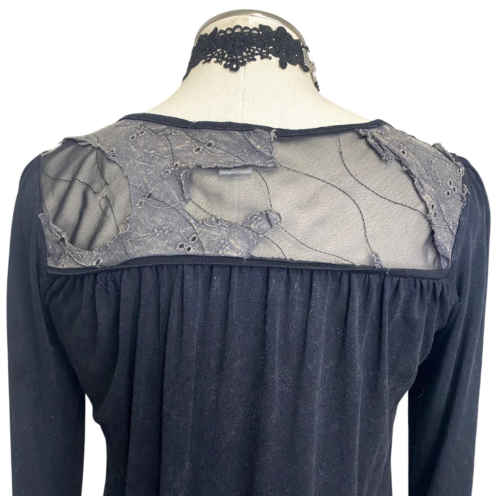 Vintage Vintage Y2k USA Kimchi Blue Coquette Grunge Longsleeve Top Size S / US 4 / IT 40 - 11 Thumbnail