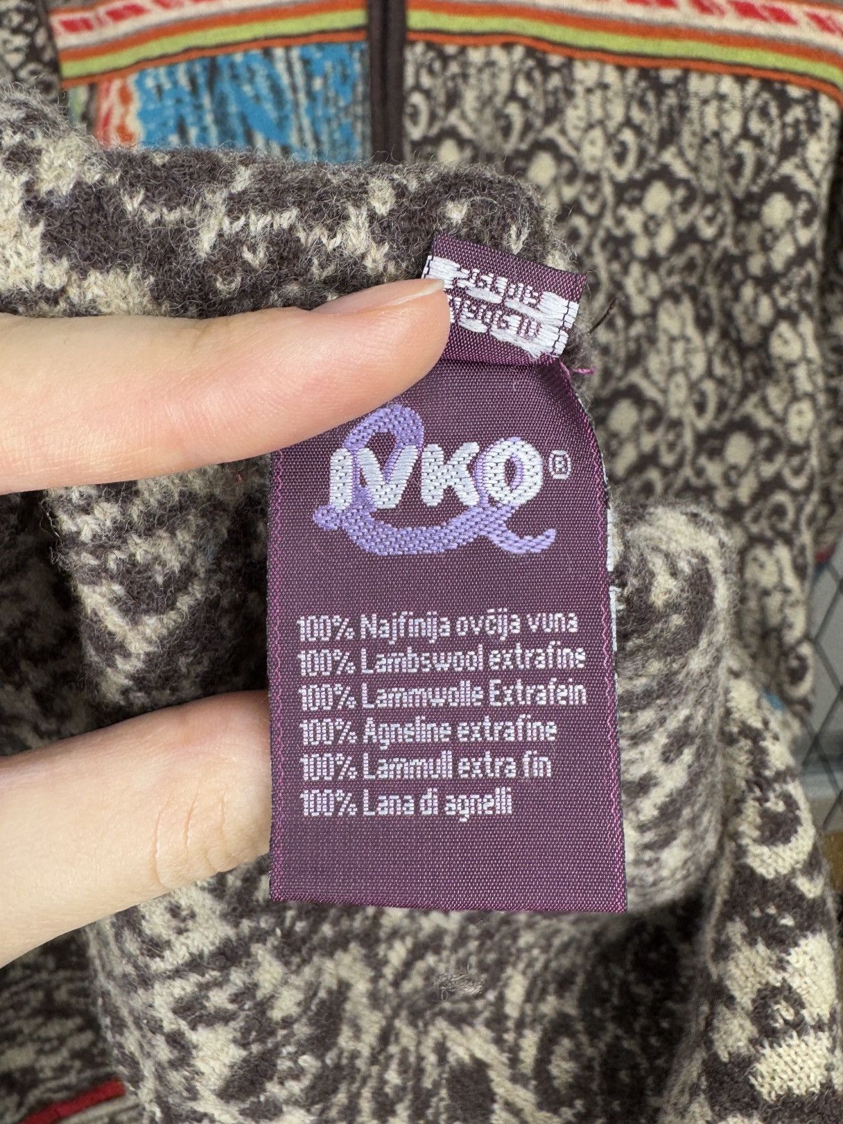 Other IVKO Multicolor Wool Floral Print Full Zip Jacket Coatigan Size M / US 6-8 / IT 42-44 - 12 Thumbnail