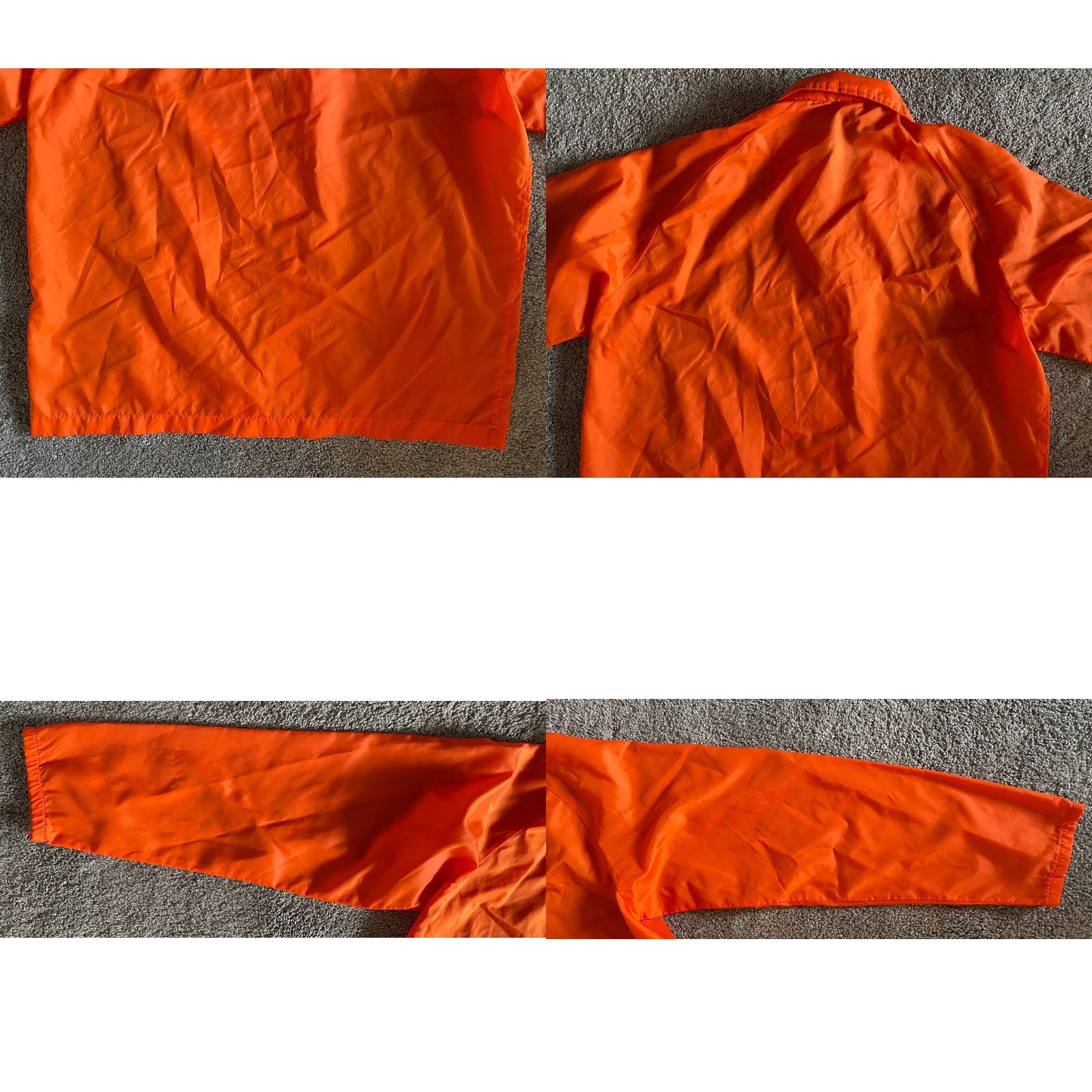 Vintage VINTAGE Ebert Sportswear Windbreaker Jacket Mens L Denver Broncos Nylon Orange 1980s Size US L / EU 52-54 / 3 - 9 Thumbnail