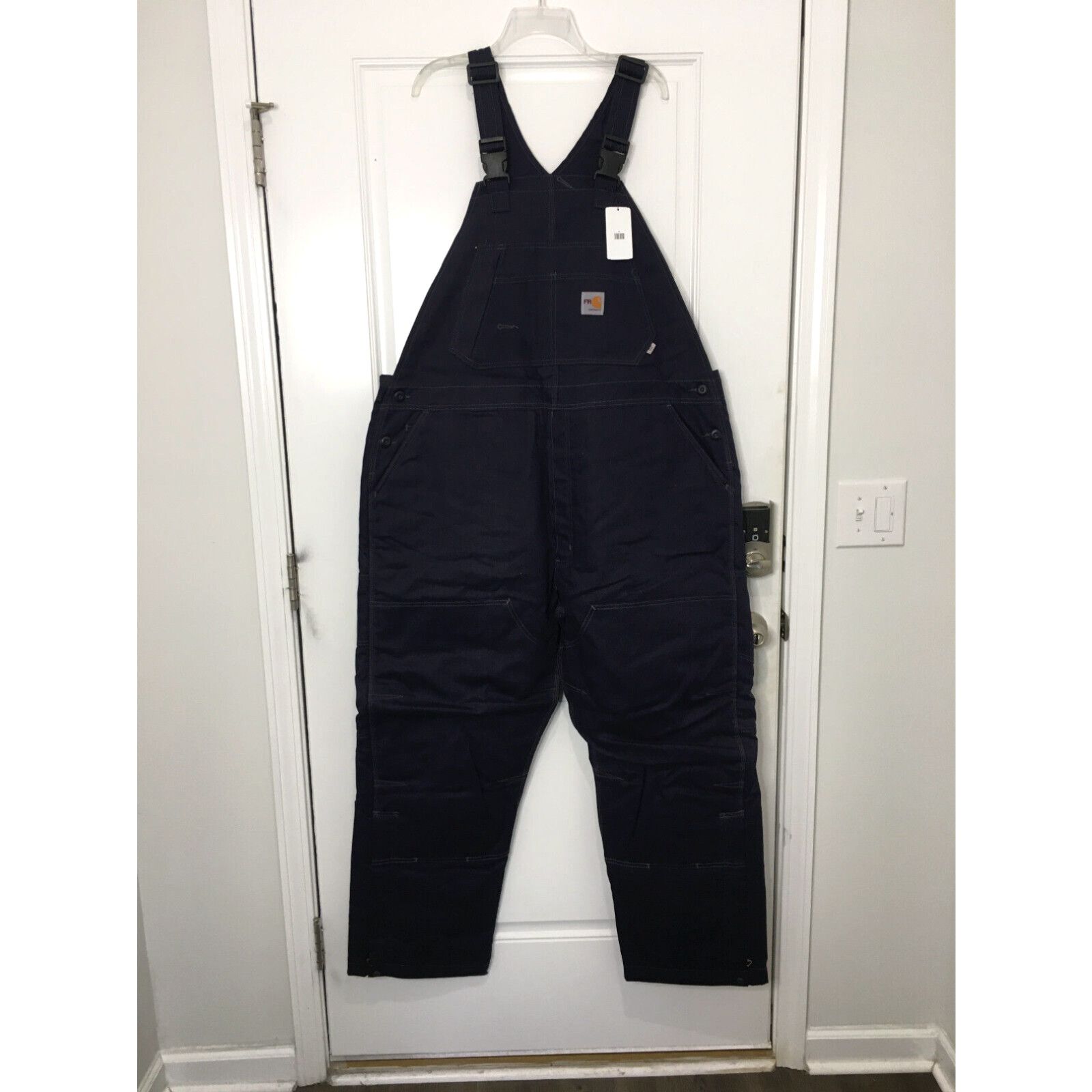 Carhartt Carhartt Bib 38x30 Flame Resistant Quick Duck Overall Lined 102691 410 Grailed
