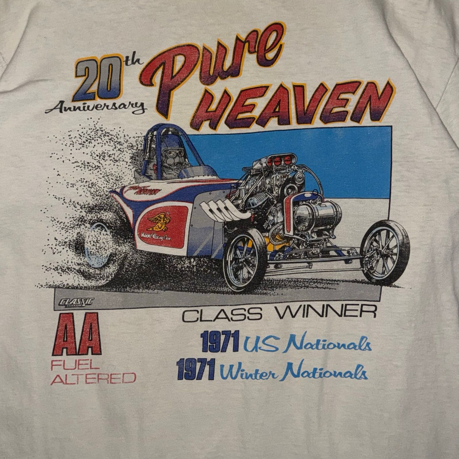 Hanes 1991 Pure Heaven 20th Anniversary Tee Size US L / EU 52-54 / 3 - 2 Thumbnail