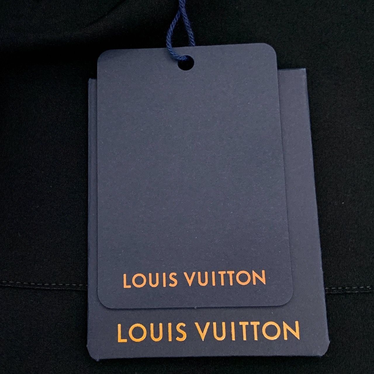 Louis Vuitton Louis Vuitton 24 Collection Logo Half-Zip Black Short-Sleeve Size XS / US 0-2 / IT 36-38 - 3 Thumbnail