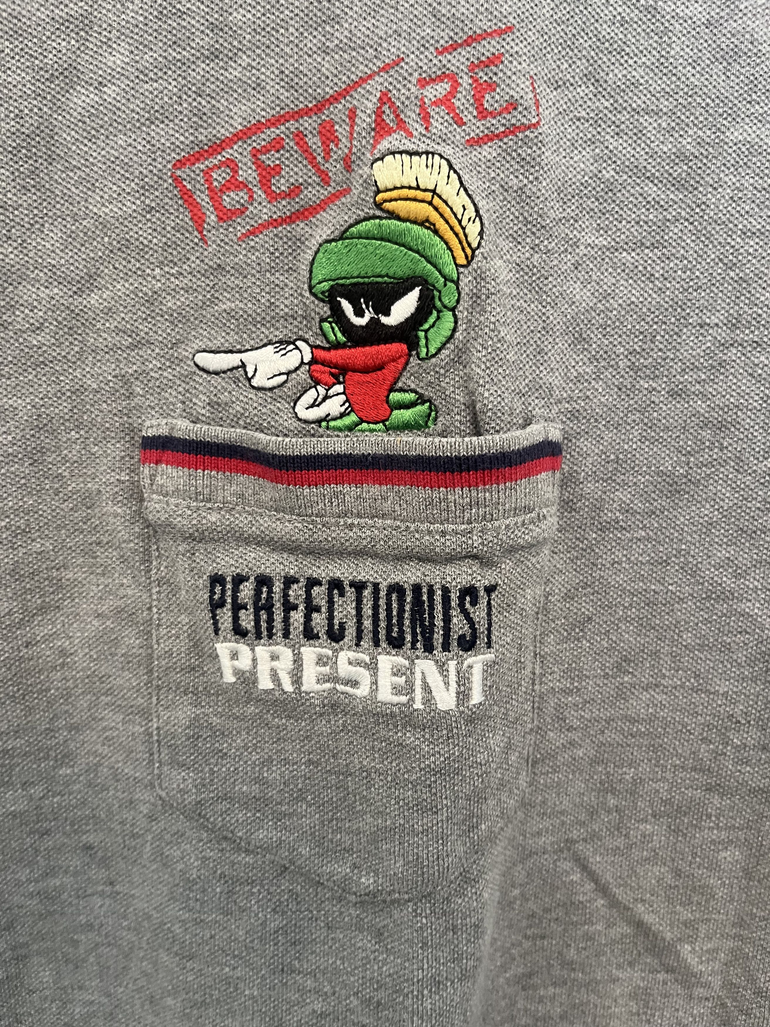 Vintage × Warner Bros Rare Vintage Warner Bros "Marvin the Martin" Embroidered Tee Size US XL / EU 56 / 4 - 2 Thumbnail