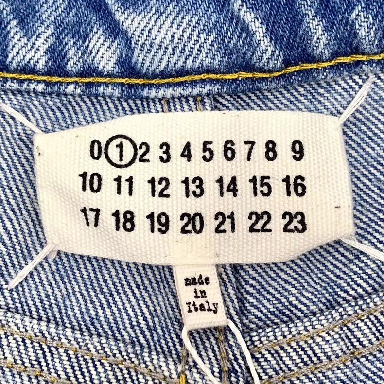 Maison Margiela Maison Margiela Blue knife-cut destructive wind cotton den Size 26" / US 2 / IT 38 - 5 Thumbnail