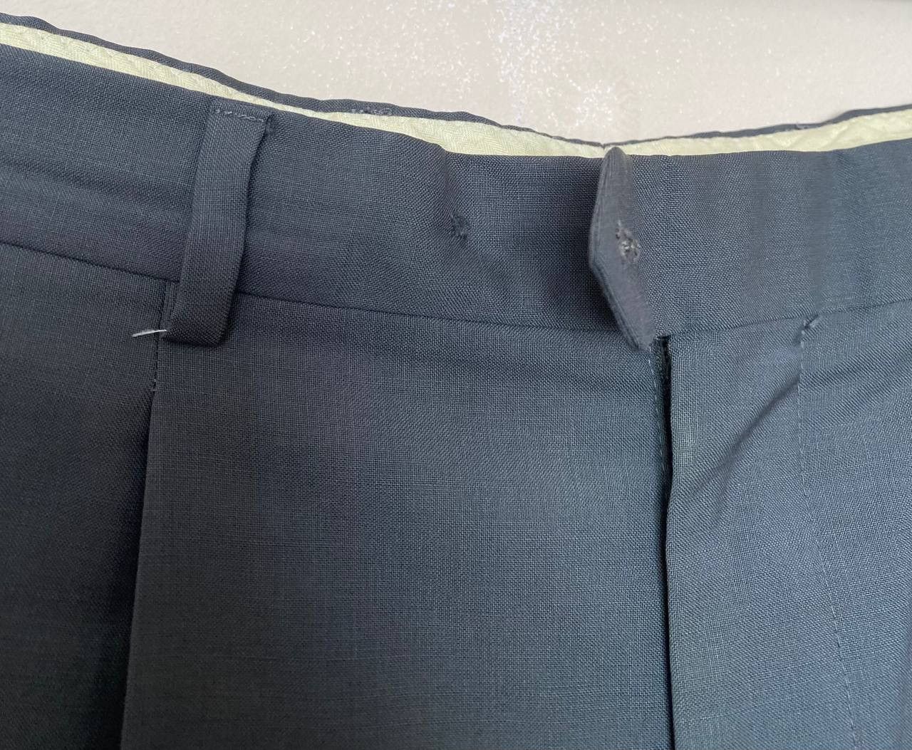 Giorgio Armani Vintage Giorgio Armani Suit Grey Wool Size 46R - 14 Thumbnail