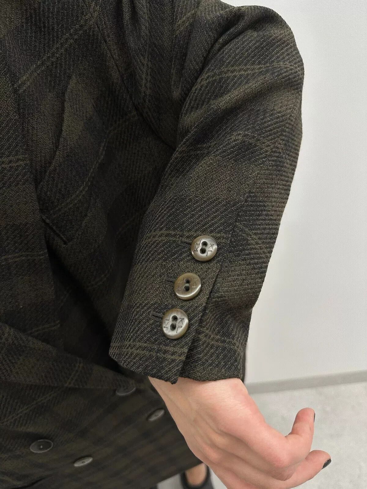 Karl Lagerfeld Vintage KL by Karl Lagerfeld Double Breast Blazer Jacket Size L / US 10 / IT 46 - 13 Thumbnail