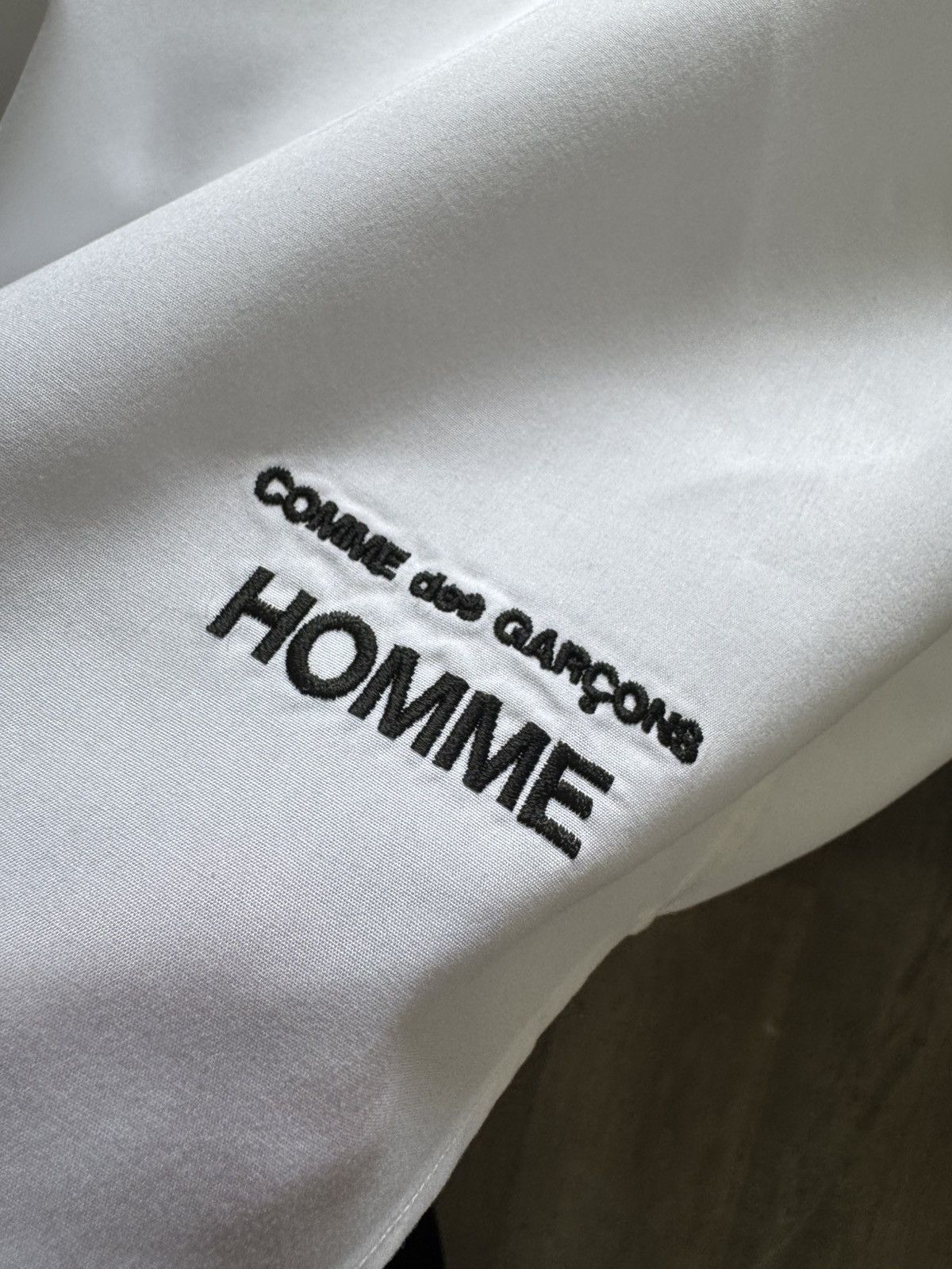 Comme des Garcons Homme Comme Des Garcons Homme White Shirt Size US M / EU 48-50 / 2 - 7 Thumbnail