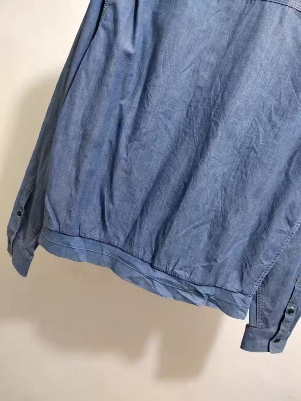 Lemaire × Uniqlo Uniqlo X Lemaire Chambray Classic Worker Jacket Size US L / EU 52-54 / 3 - 10 Thumbnail