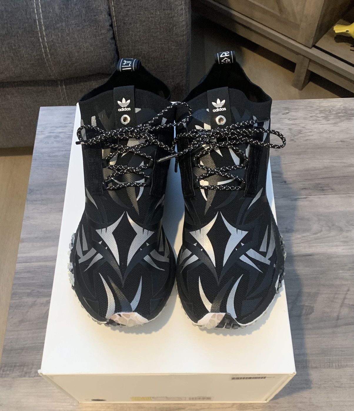 Adidas Adidas Consortium X Juice NMD Racer VNDS OG Box 🔥 Size US 12 / EU 45 - 1 Thumbnail