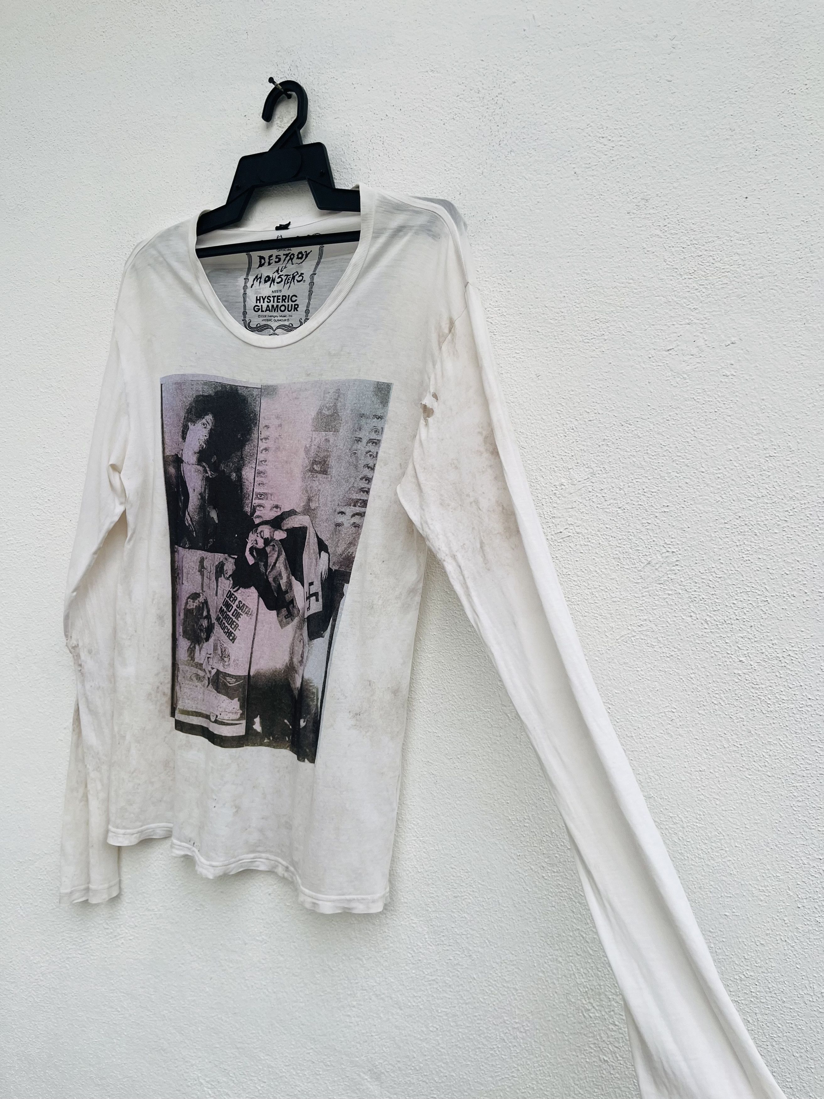 Hysteric Glamour Vintage Hysteric Glamour Destroy All Monsters Shirt Size US M / EU 48-50 / 2 - 5 Thumbnail