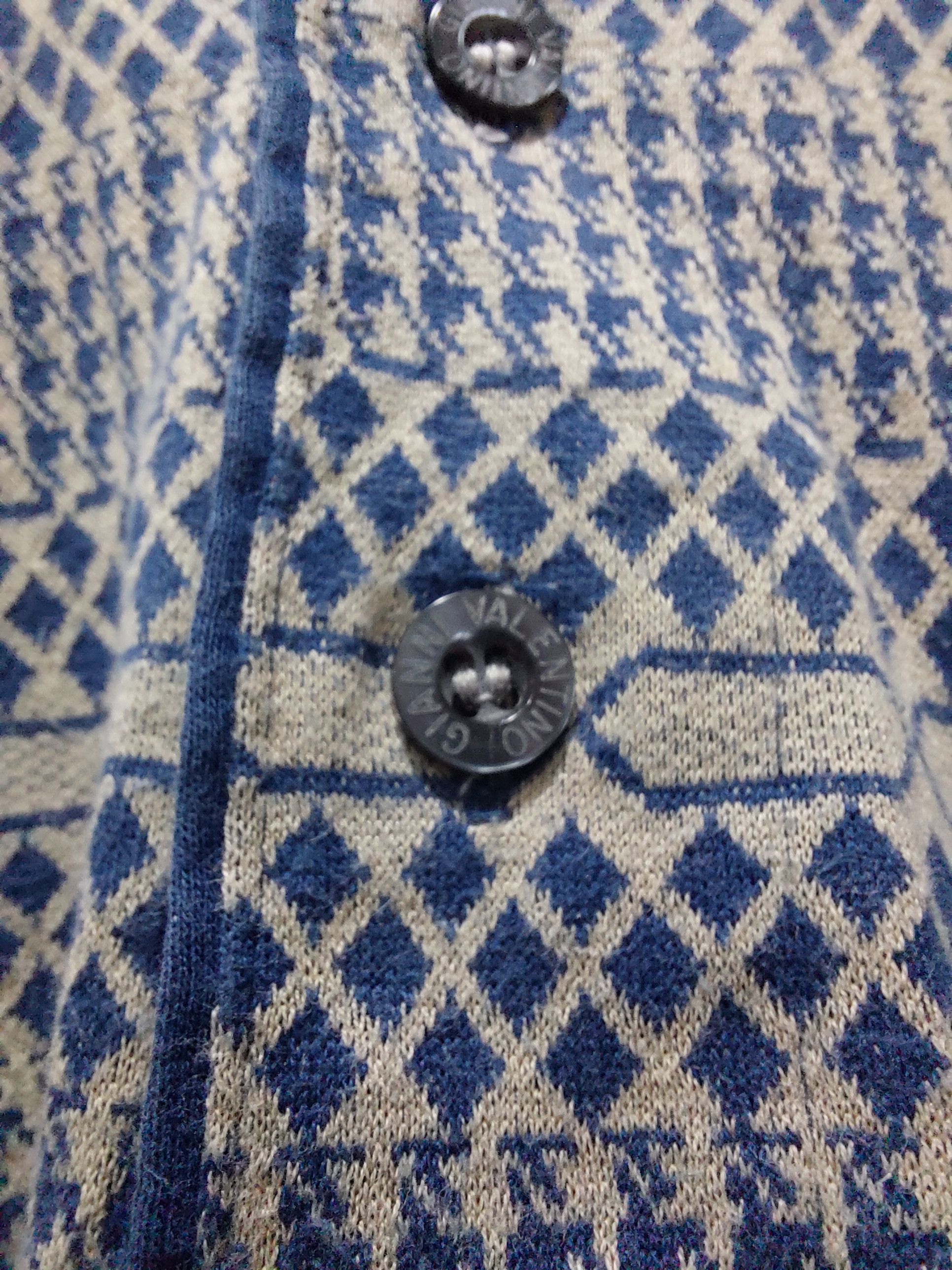 Gianni Valentino × Japanese Brand VINTAGE GIANNI VALENTINO LONG SLEEVE POLO Size US M / EU 48-50 / 2 - 6 Thumbnail