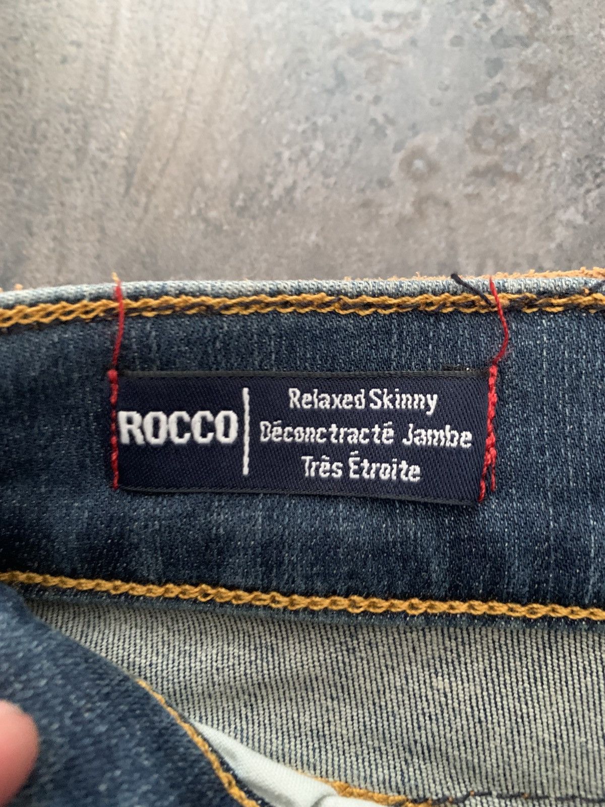 Japanese Brand × True Religion × Vintage 🔥 True Religion Rocco Relaxed Skinny Pants Jeans Y2K Logo Size US 33 - 8 Thumbnail