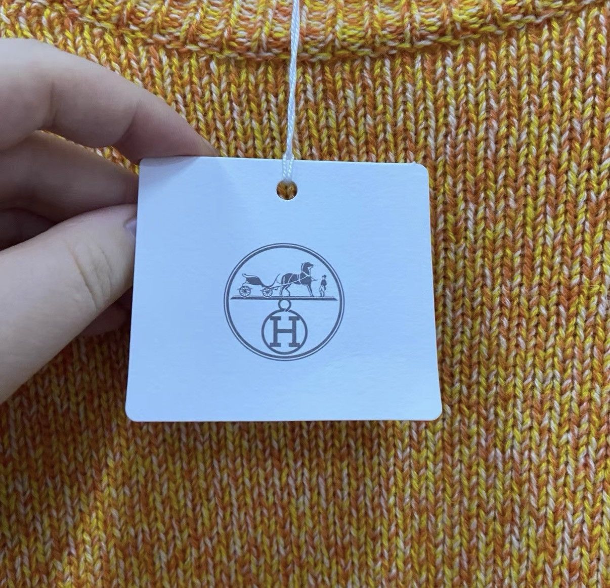 Hermes Hermès Mouline Ombre Runway Gradient Knit Sweater J41 Size XL / US 12-14 / IT 48-50 - 4 Thumbnail