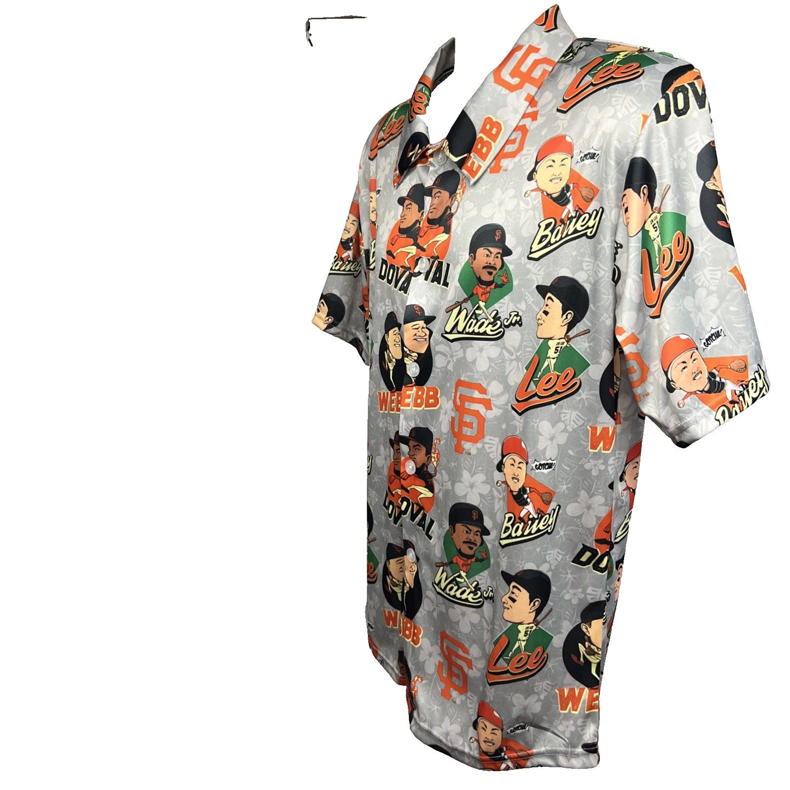 Other SF Giants MLB All Over Graphic Button Up Shirt Mens Medium Size US M / EU 48-50 / 2 - 4 Thumbnail