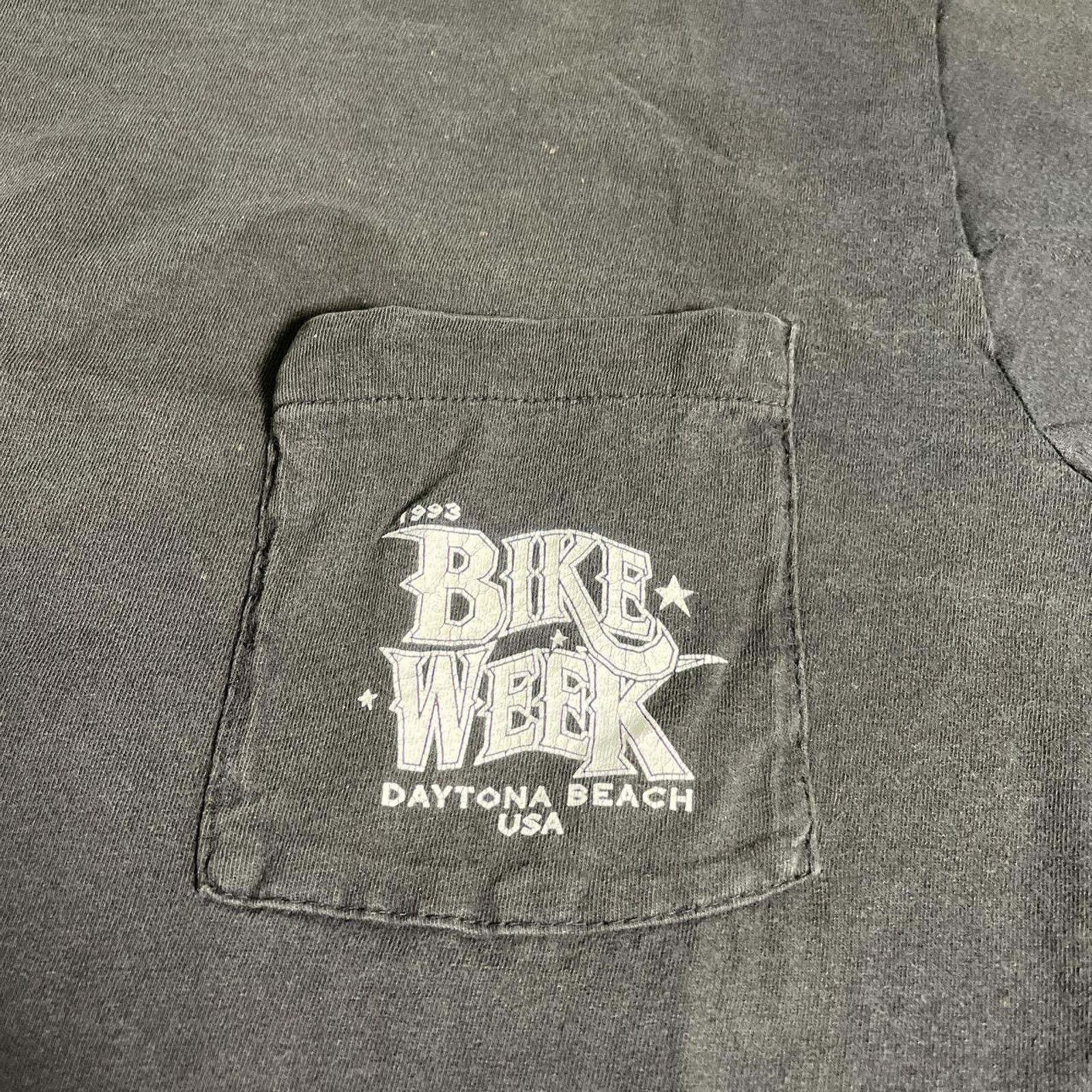 Harley Davidson × Vintage VTG 1993 Bike Week Daytona Beach USA Harley Motorcycle Tee Size US M / EU 48-50 / 2 - 3 Thumbnail