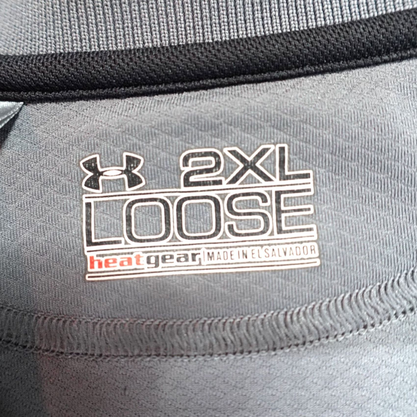 Under Armour Under Armour Polo Shirt 2XL Gray Mens Short Sleeve Collared Button Golf Sports Solid Heathered 2XL Mens Shirts Size US XXL / EU 58 / 5 - 3 Thumbnail