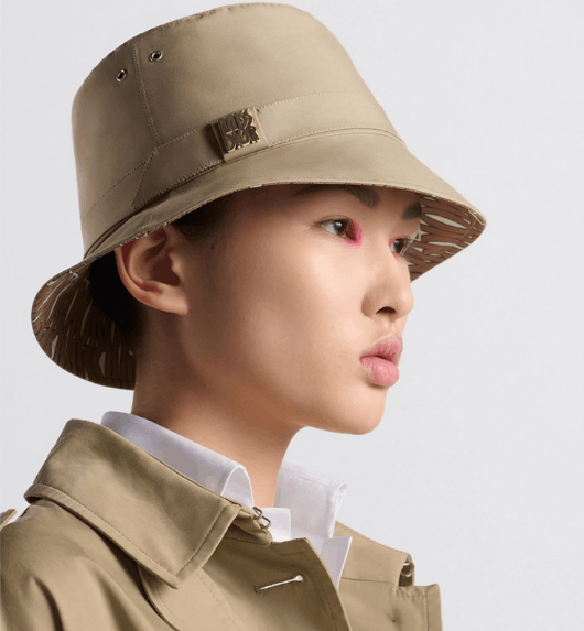 Dior o1w1db11125 45MDC9 Size: OS / Bucket Hat / Cap in Beige Size ONE SIZE - 6 Thumbnail