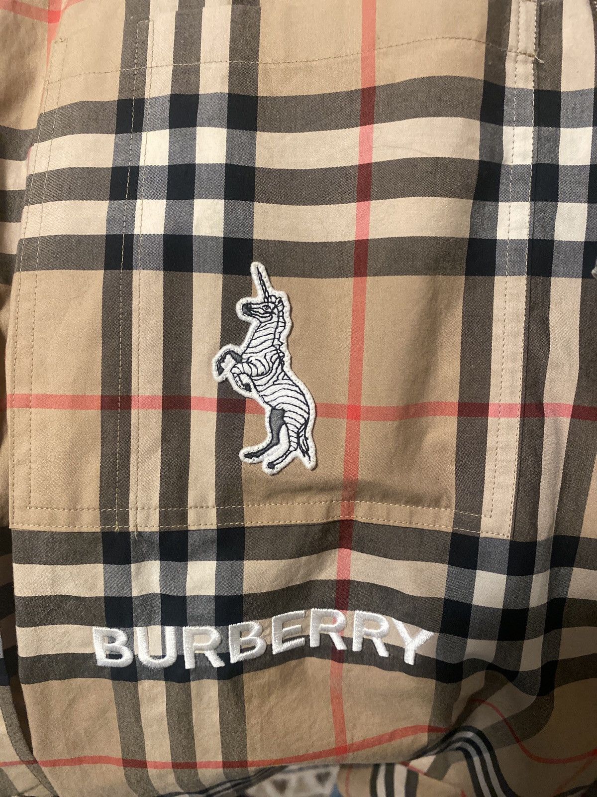 Burberry Burberry large button down Size US L / EU 52-54 / 3 - 2 Thumbnail