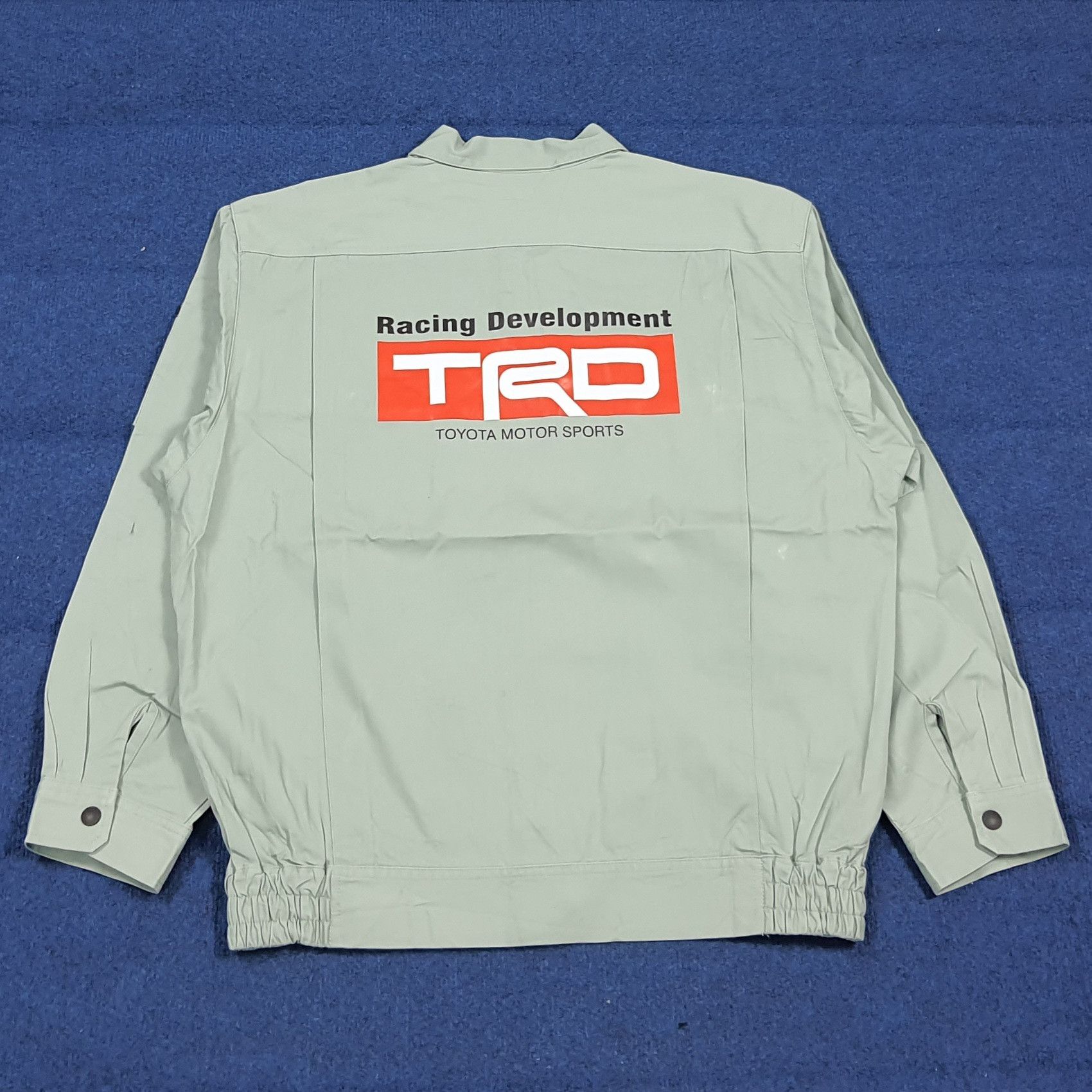 Japanese Brand Vintage TRD Toyota Motor Sports Custom Logo Jacket C288N4 Size US L / EU 52-54 / 3 - 1 Thumbnail