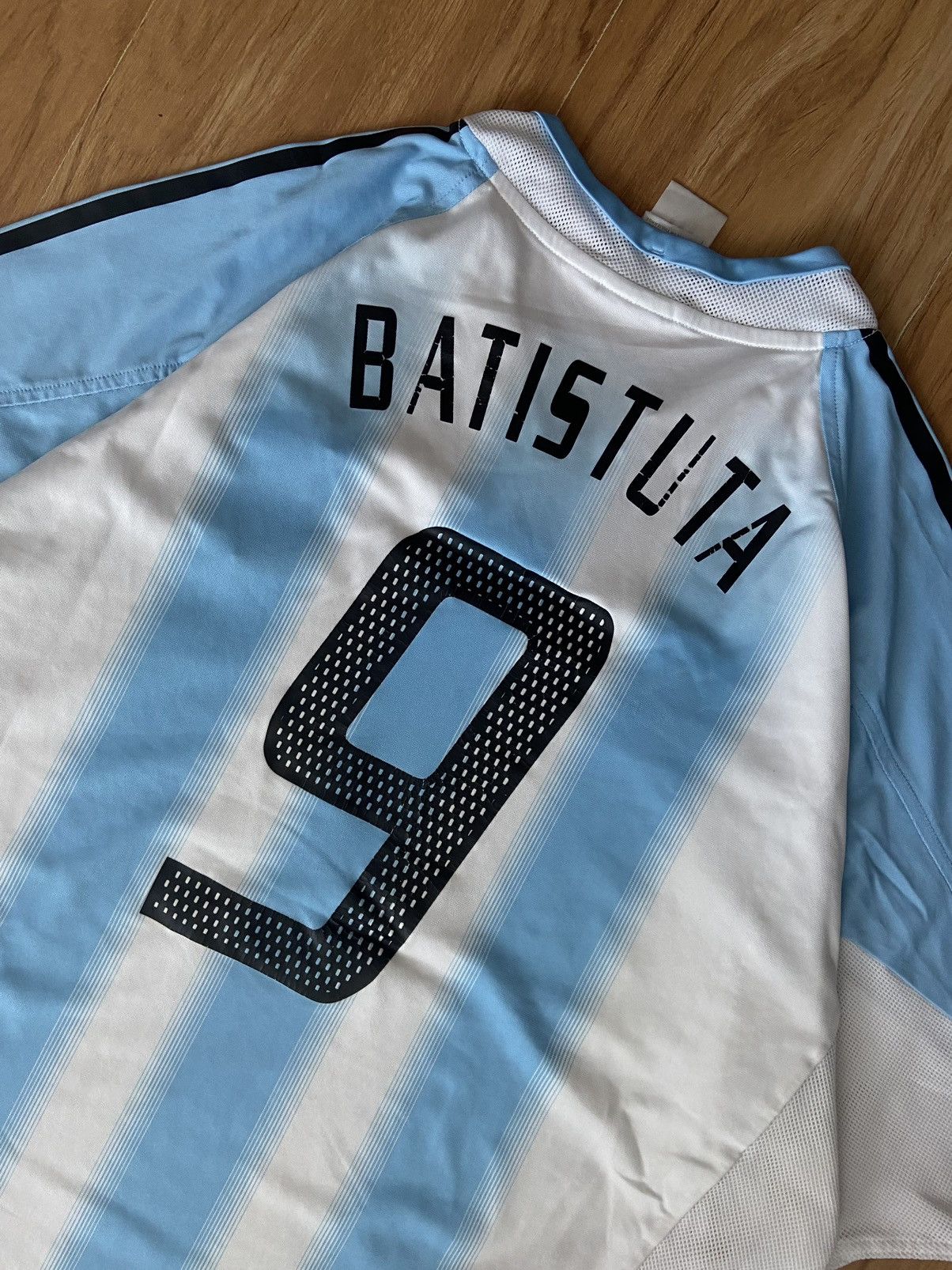 Adidas Adidas Argentina National Team Batistuta #9 Jersey Size US XL / EU 56 / 4 - 2 Thumbnail