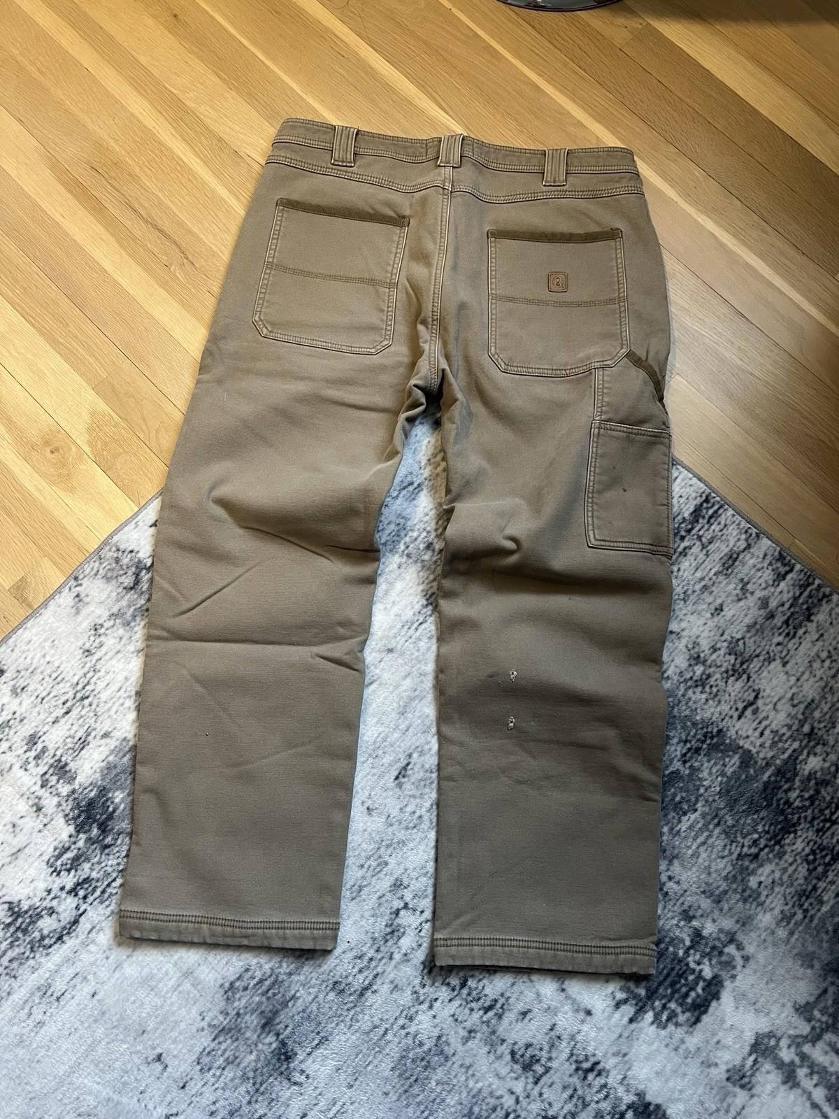 Coleman Coleman Fleece Lined Canvas Khaki Pants Size 36x30 Size US 36 / EU 52 - 2 Thumbnail