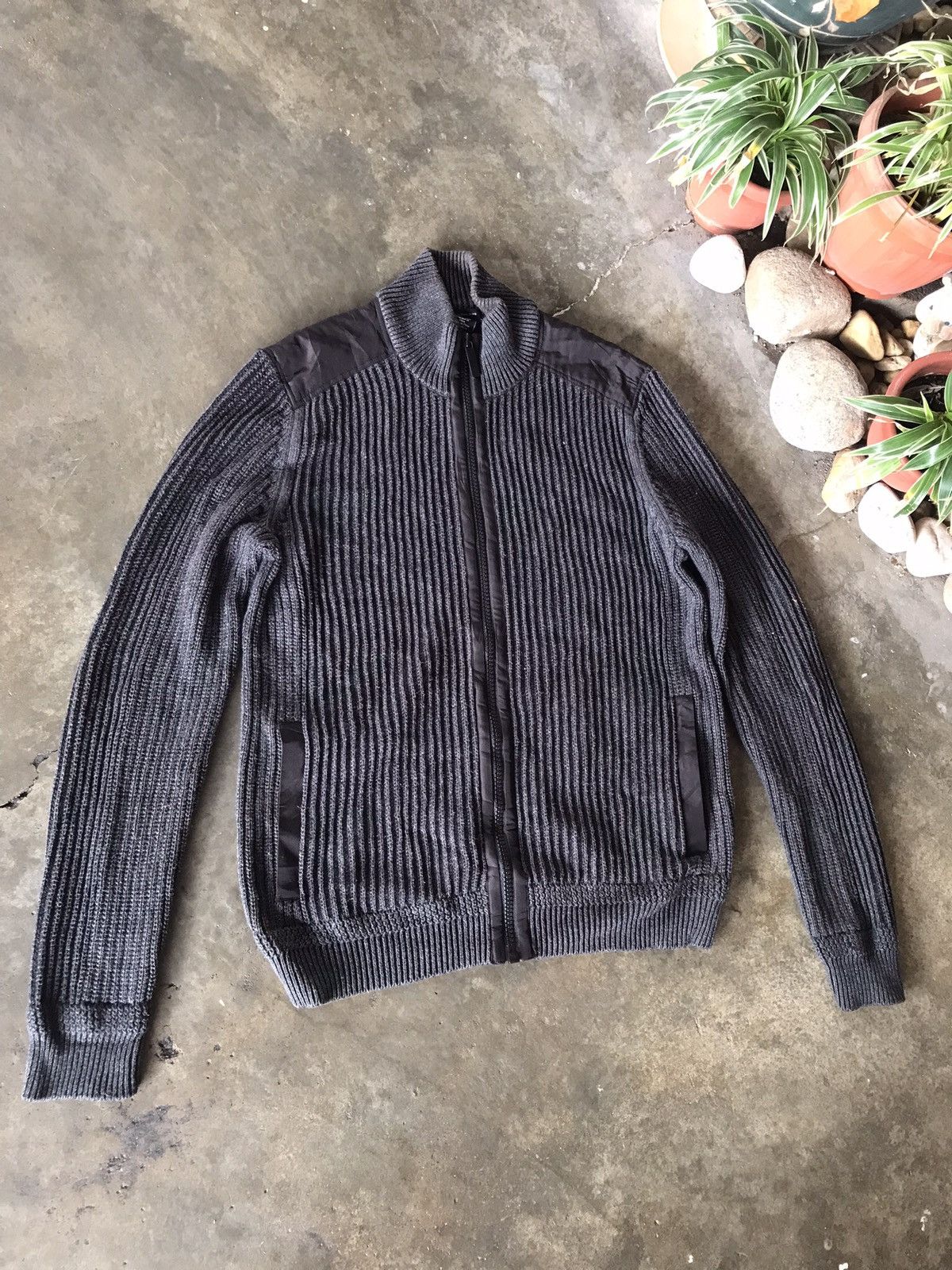 Calvin Klein Knitwear Material Jacket by Calvin Klein Jeans Size M / US 6-8 / IT 42-44 - 3 Thumbnail