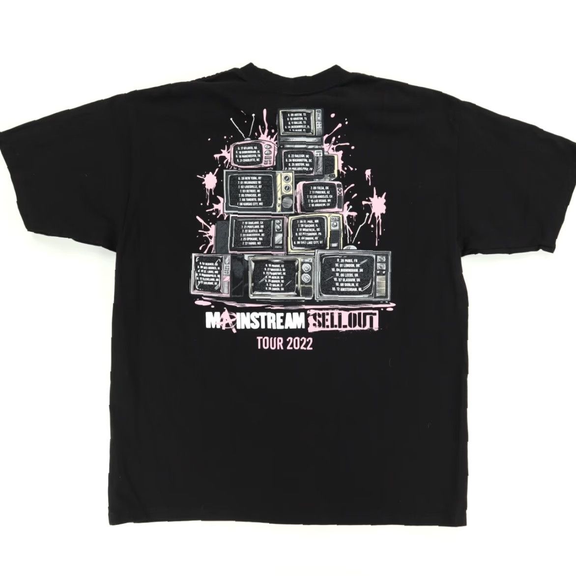 Vintage Machine Gun Kelly 2022 Tee Styled T-Shirt Black 2XL Mens Shirt Size US XXL / EU 58 / 5 - 4 Thumbnail