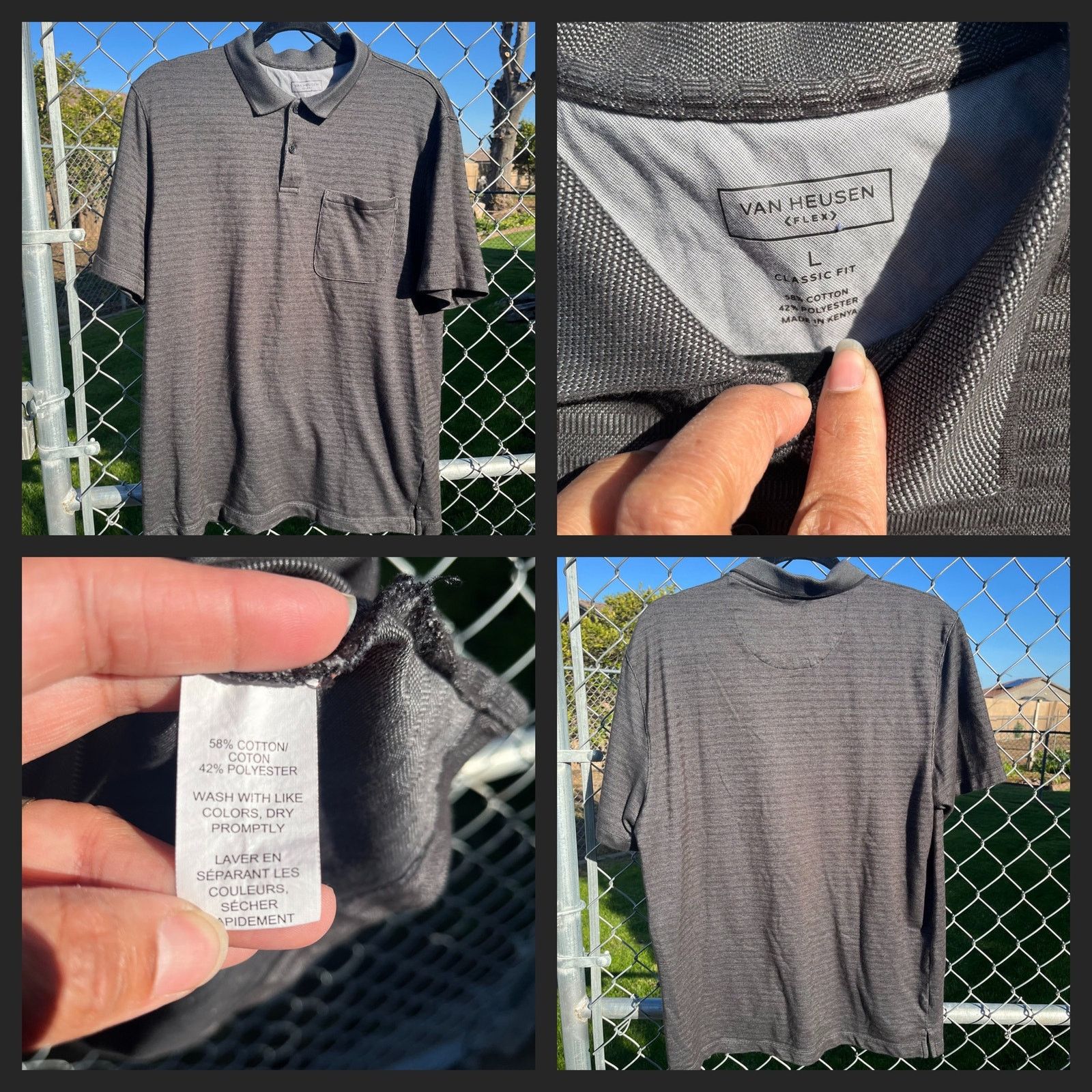 Van Heusen Van Heusen Flex Pocket 3 Piece Polo Shirt Bundle Large Size US L / EU 52-54 / 3 - 4 Thumbnail