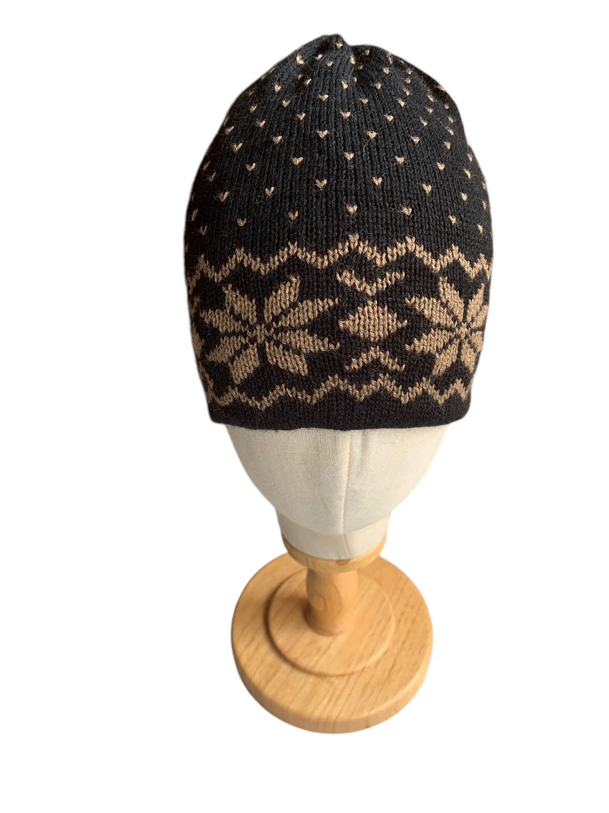 Japanese Brand × Kapital × Vintage Knitted Winter Sessions Reversible Nice Designe Beanie Hats Size ONE SIZE - 5 Thumbnail