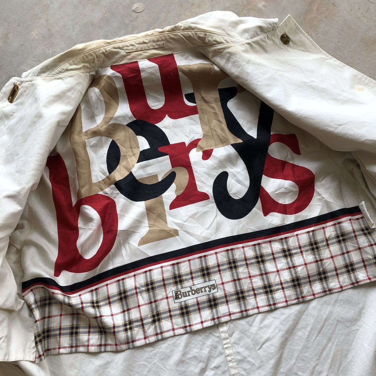 Burberry × Japanese Brand BURBERRYS Double Pocket Nice Design Jacket Size US XL / EU 56 / 4 - 6 Thumbnail