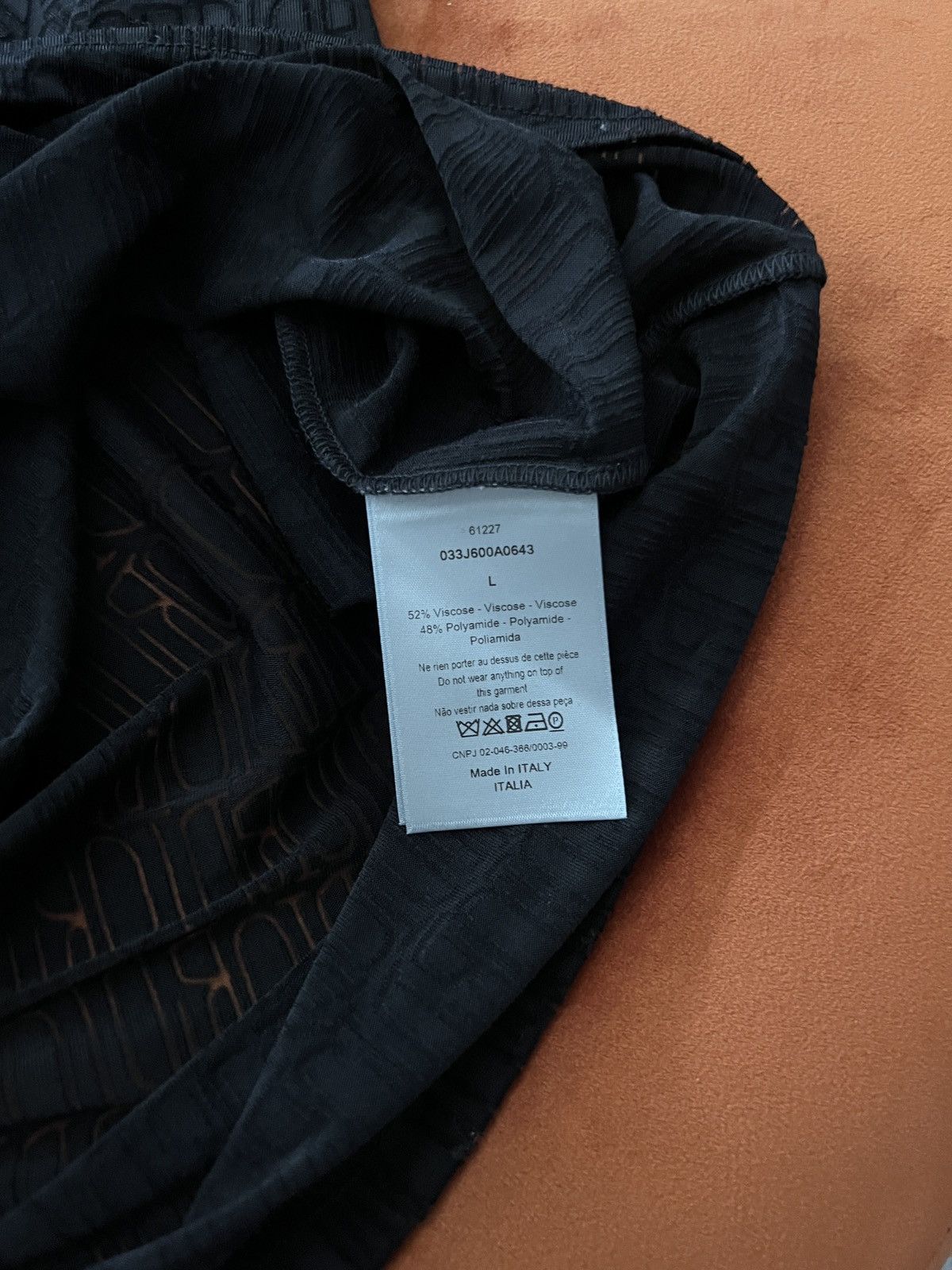 Dior DIOR x SHAWN STUSSY GRADIENT LOGO T SHIRT Size US L / EU 52-54 / 3 - 9 Thumbnail
