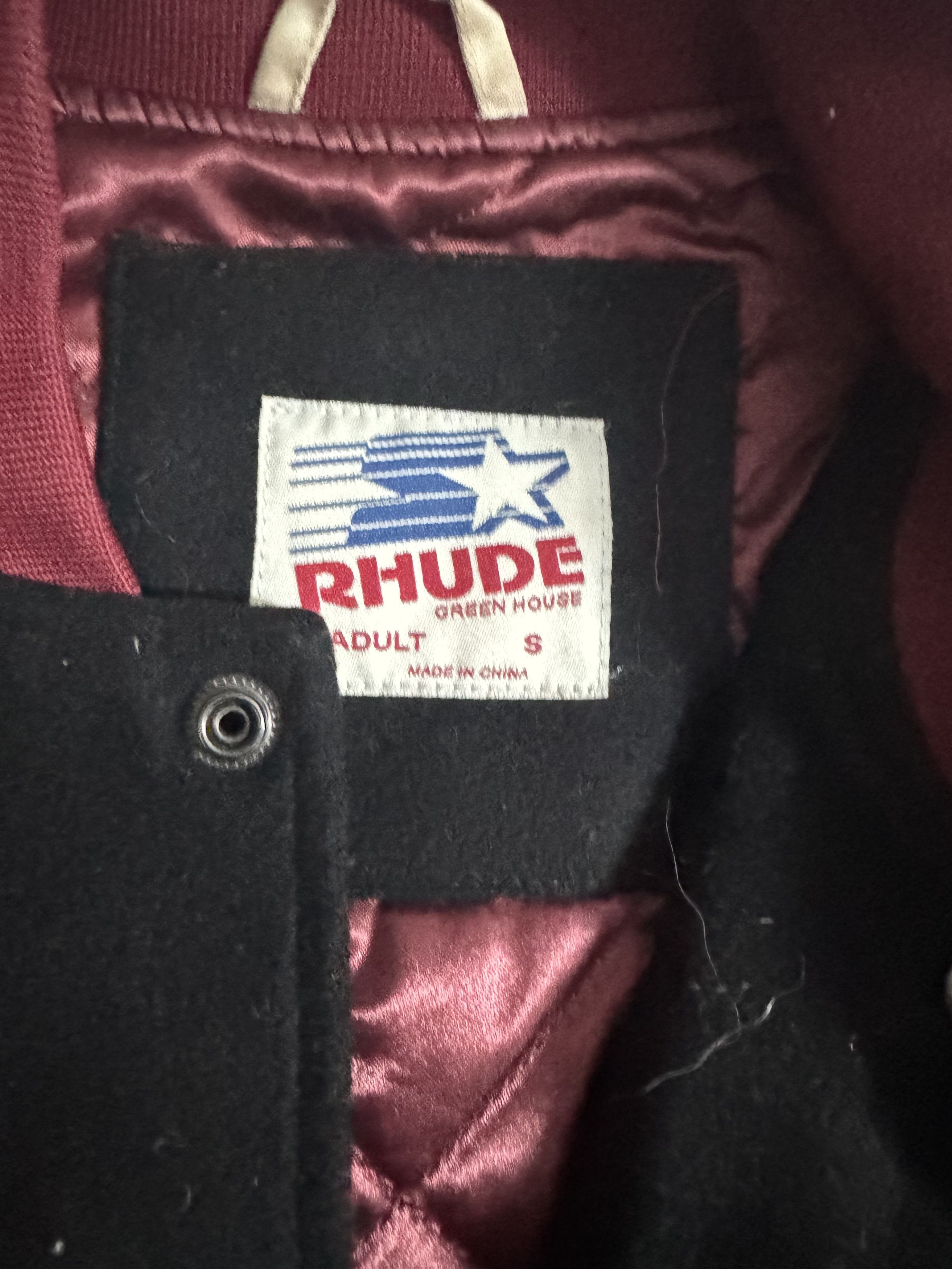 Rude × Starter Rhude Starter Varsity Jacket Size US S / EU 44-46 / 1 - 4 Thumbnail