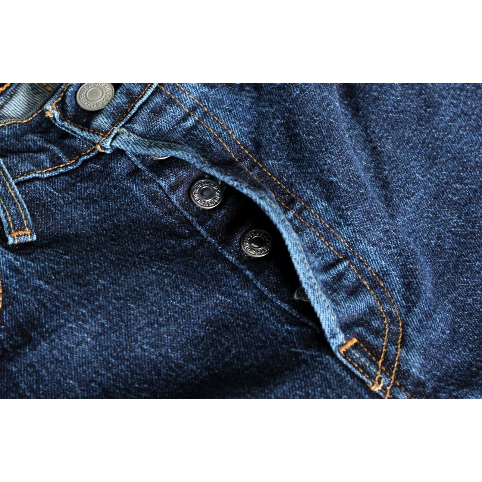 Levi's VINTAGE LEVI’S 501 PREMIUM Big E Jeans Women W25 L30 Stretch Regular Straight Size 42" / US 20 - 4 Thumbnail