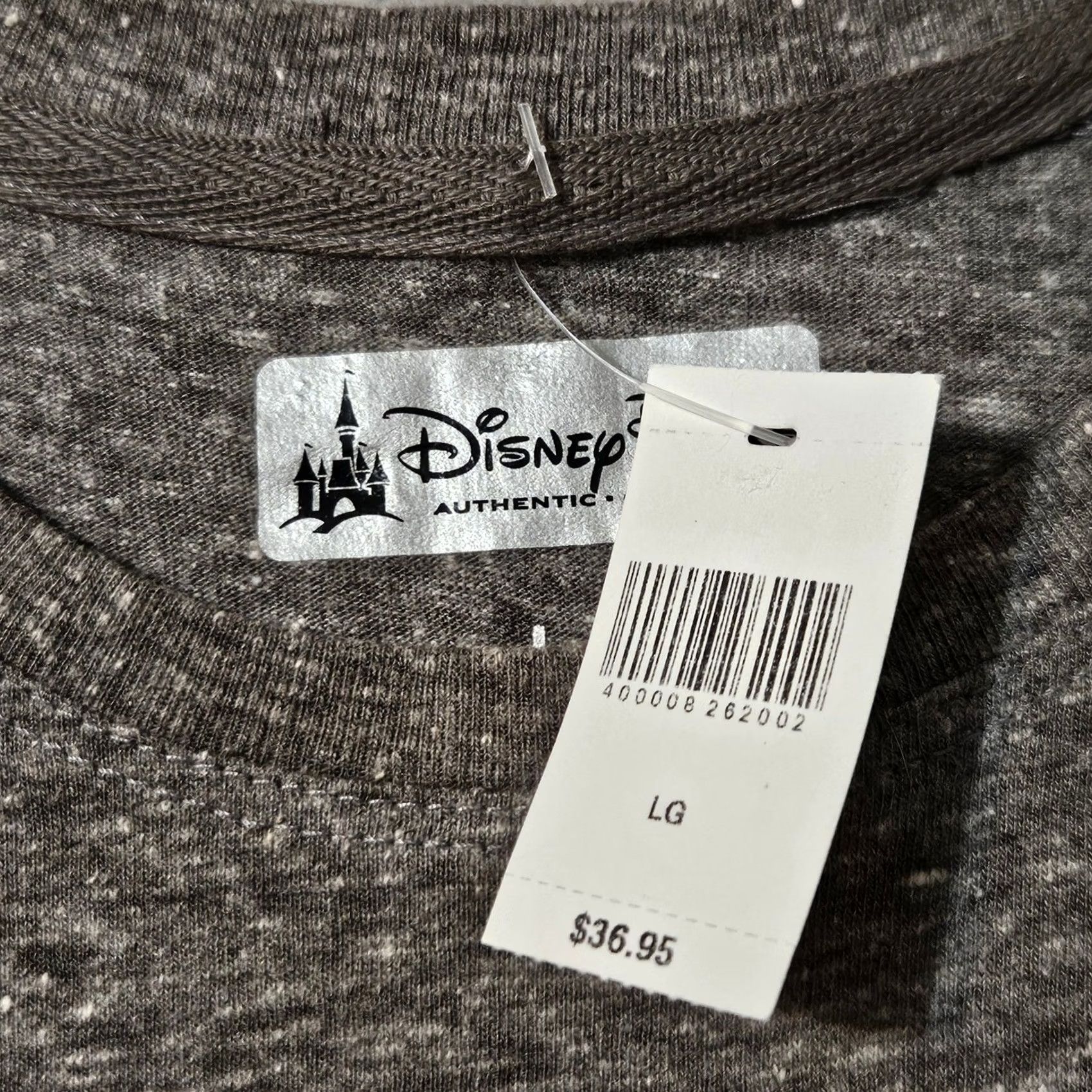 Disney Disney Magic Kingdom Shirt Adult Large Gray Mens Size US L / EU 52-54 / 3 - 5 Thumbnail