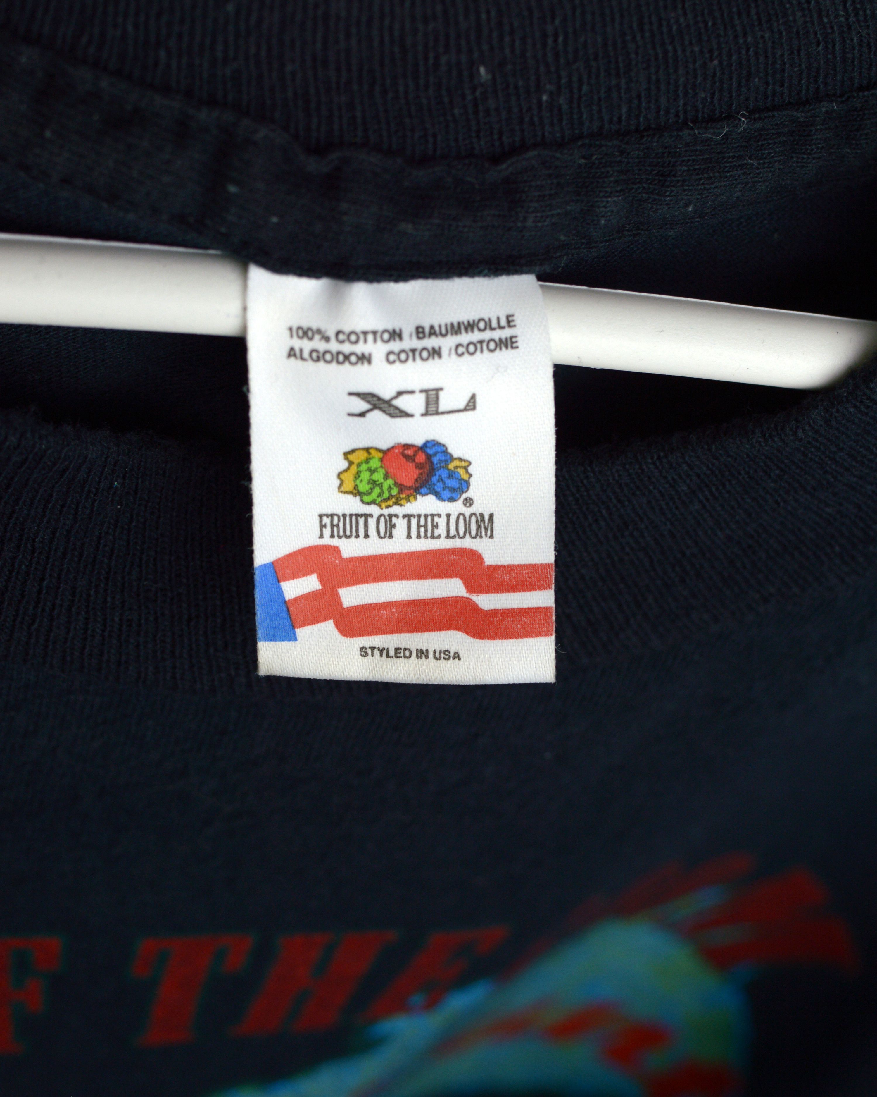 Fruit Of The Loom × Vintage Vintage Fruit Of The Loom Bluegrass Country 90s t shirt Size US XL / EU 56 / 4 - 3 Thumbnail