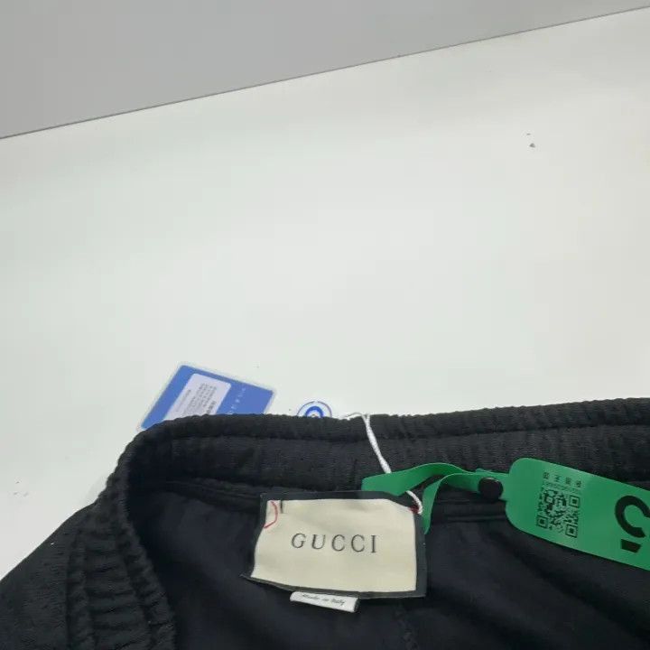 Gucci Gucci Gucci Black Logo Sports Pants for Men -2506 Size US 36 / EU 52 - 3 Thumbnail