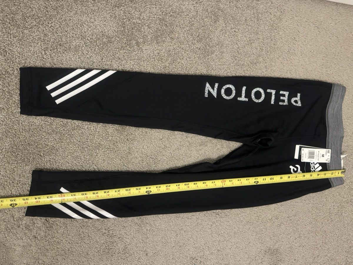 Adidas Adidas x Peloton black athletic leggings Men Size Medium Size US 27 - 6 Thumbnail