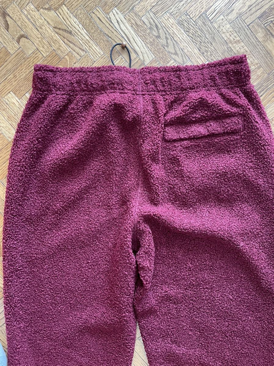 Nike Nike Winterized Maroon Fleece Sweatpants Size US 34 / EU 50 - 7 Thumbnail