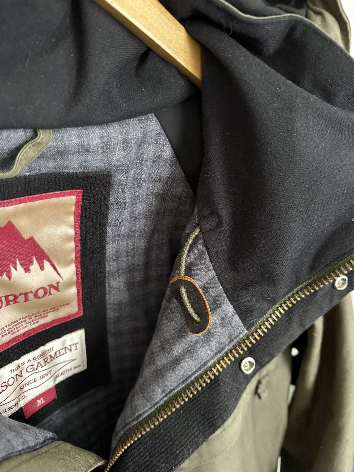 Burton Burton x Filson Frontier Ski & Snowboard Jacket Size US M / EU 48-50 / 2 - 5 Thumbnail