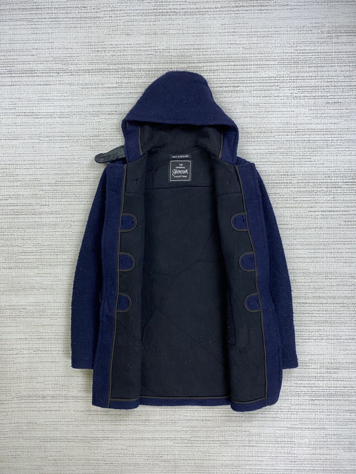 Gloverall Vintage 90s Gloverall Duffle Over Coat Hoodie Jacket Size US S / EU 44-46 / 1 - 5 Thumbnail