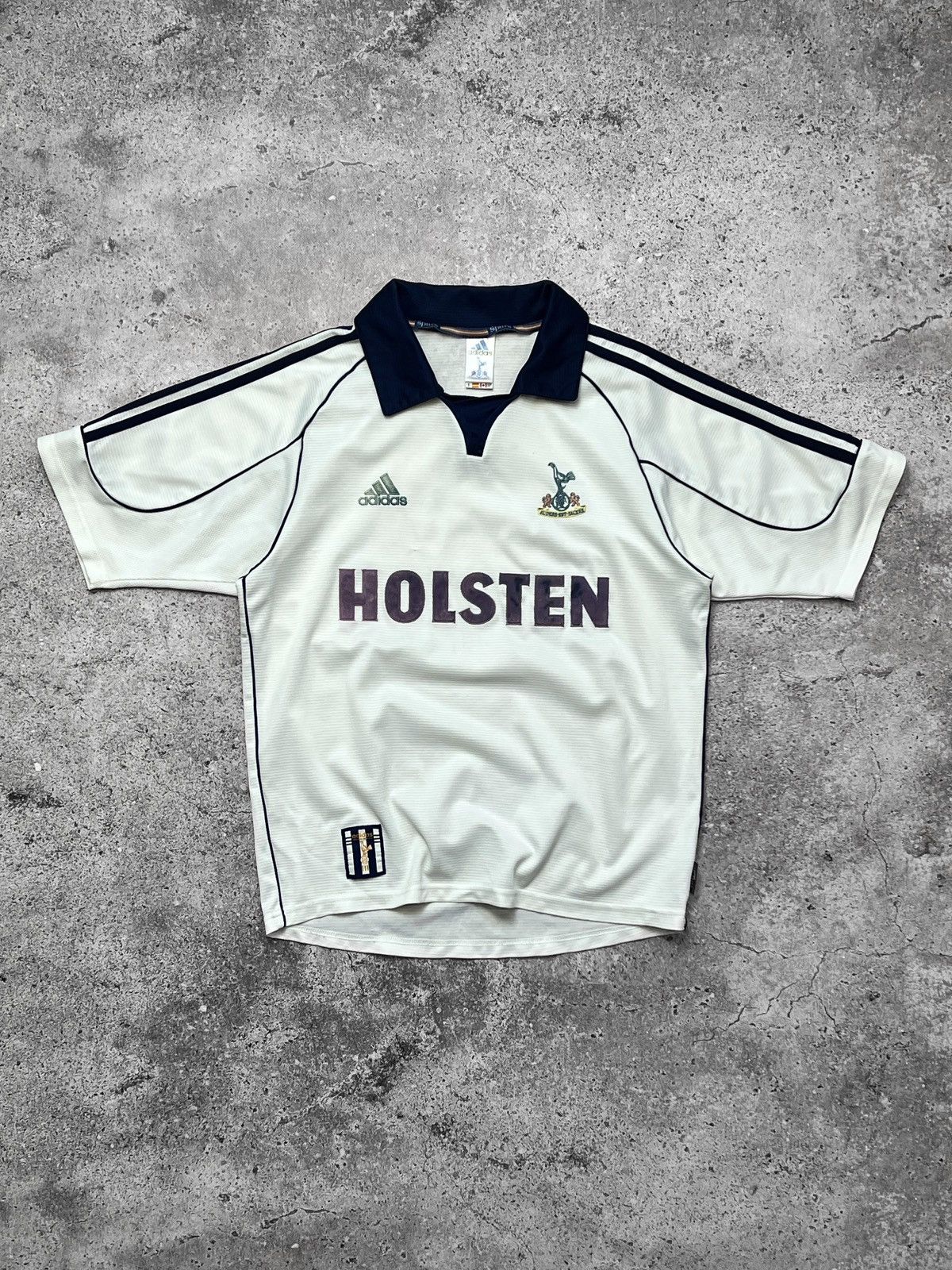 Adidas Vintage Tottenham Hotspur 1999/2000/2001 Home Jersey Size US S / EU 44-46 / 1 - 1 Thumbnail