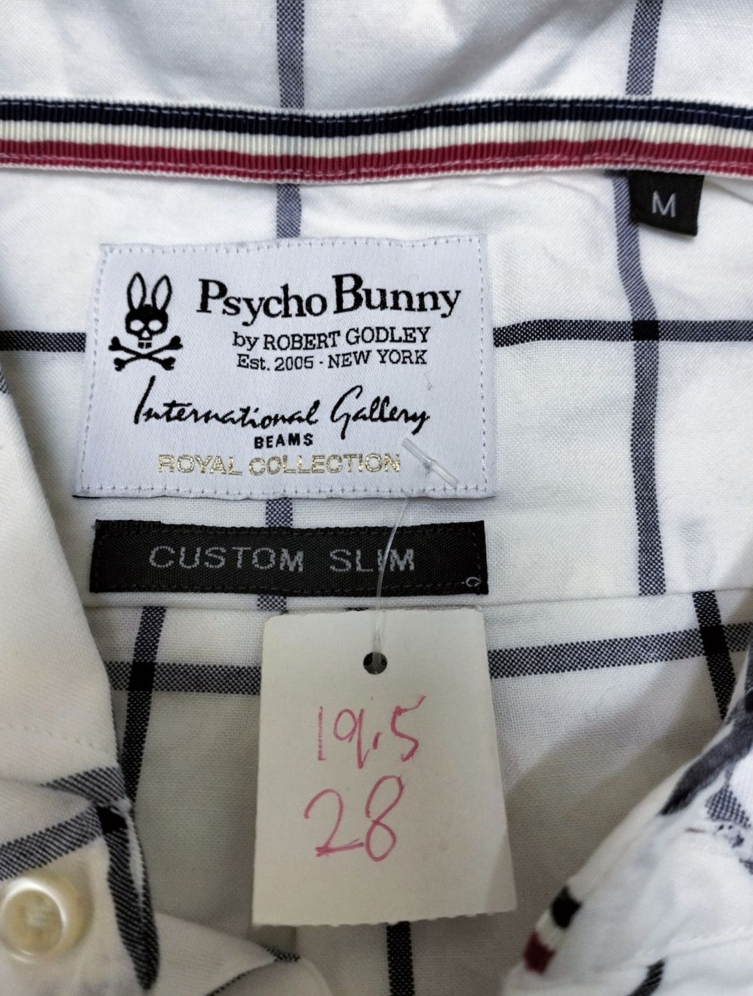 Psycho Bunny Psycho Bunny Collar Shirt Size US M / EU 48-50 / 2 - 2 Thumbnail