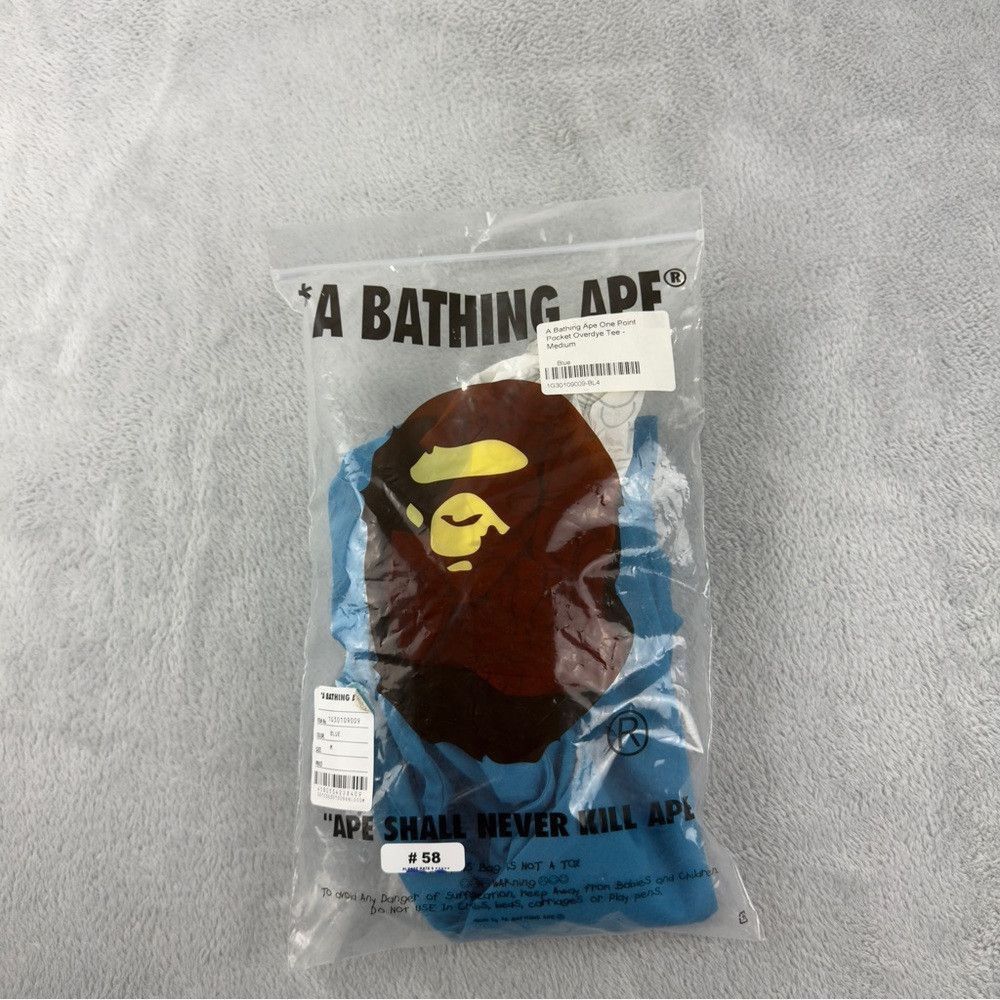 Bape One Point Overdye Pocket Tee Size US M / EU 48-50 / 2 - 8 Thumbnail